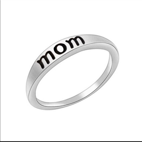 LAST ONE! Silver Dainty Mom Ring - Picture 4 of 4